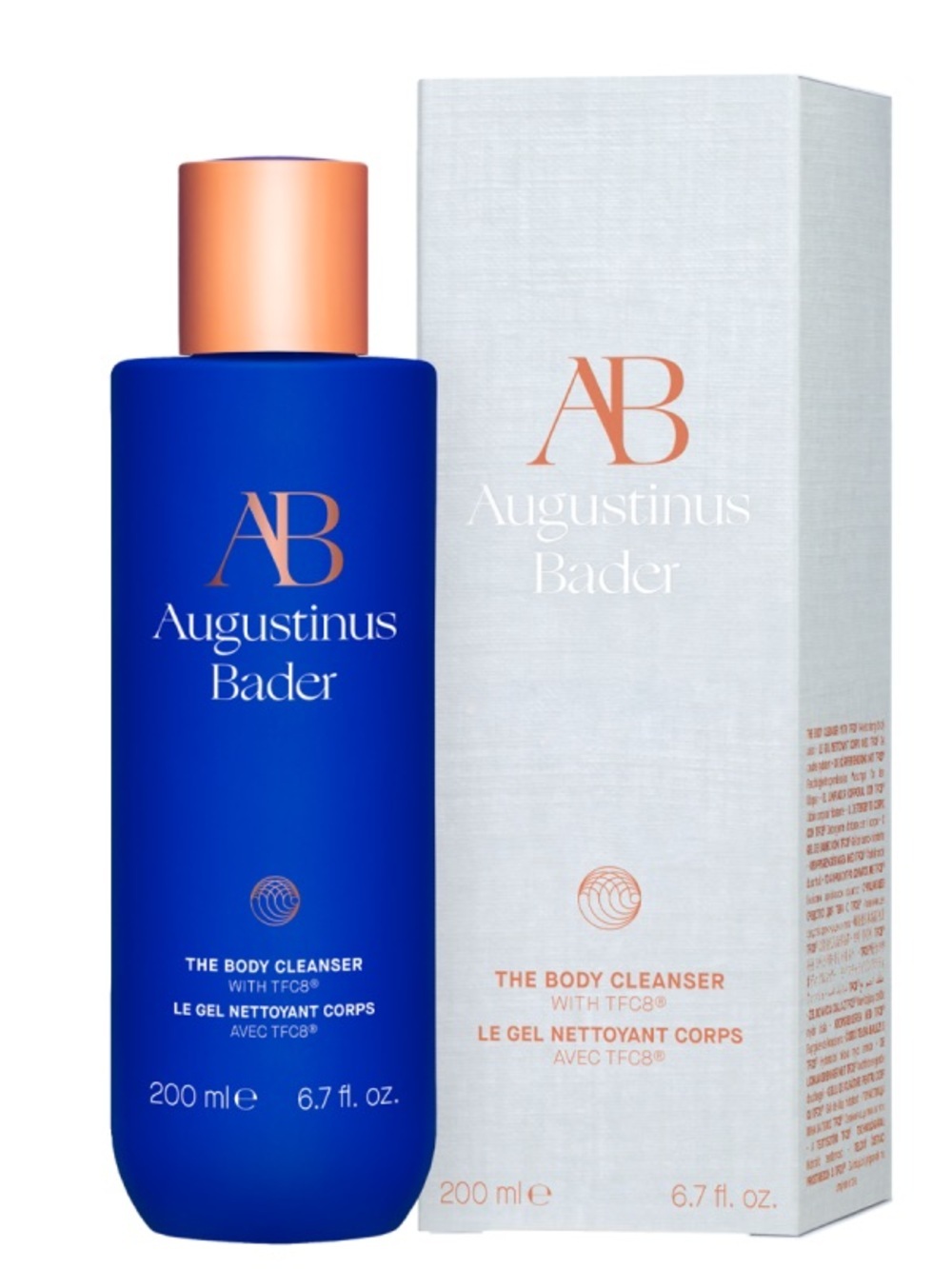 The Body Cleanser - Blue & Rose Gold